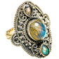 Labradorite Rings handcrafted by Ana Silver Co - RING127599 - Photo 2