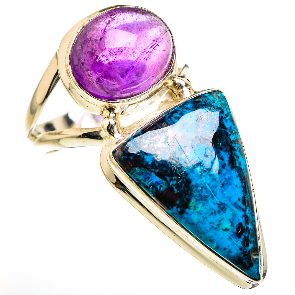 Shattuckite Rings handcrafted by Ana Silver Co - RING127604 - Photo 2