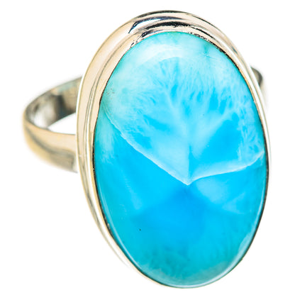 Larimar Rings handcrafted by Ana Silver Co - RING127610 - Photo 2