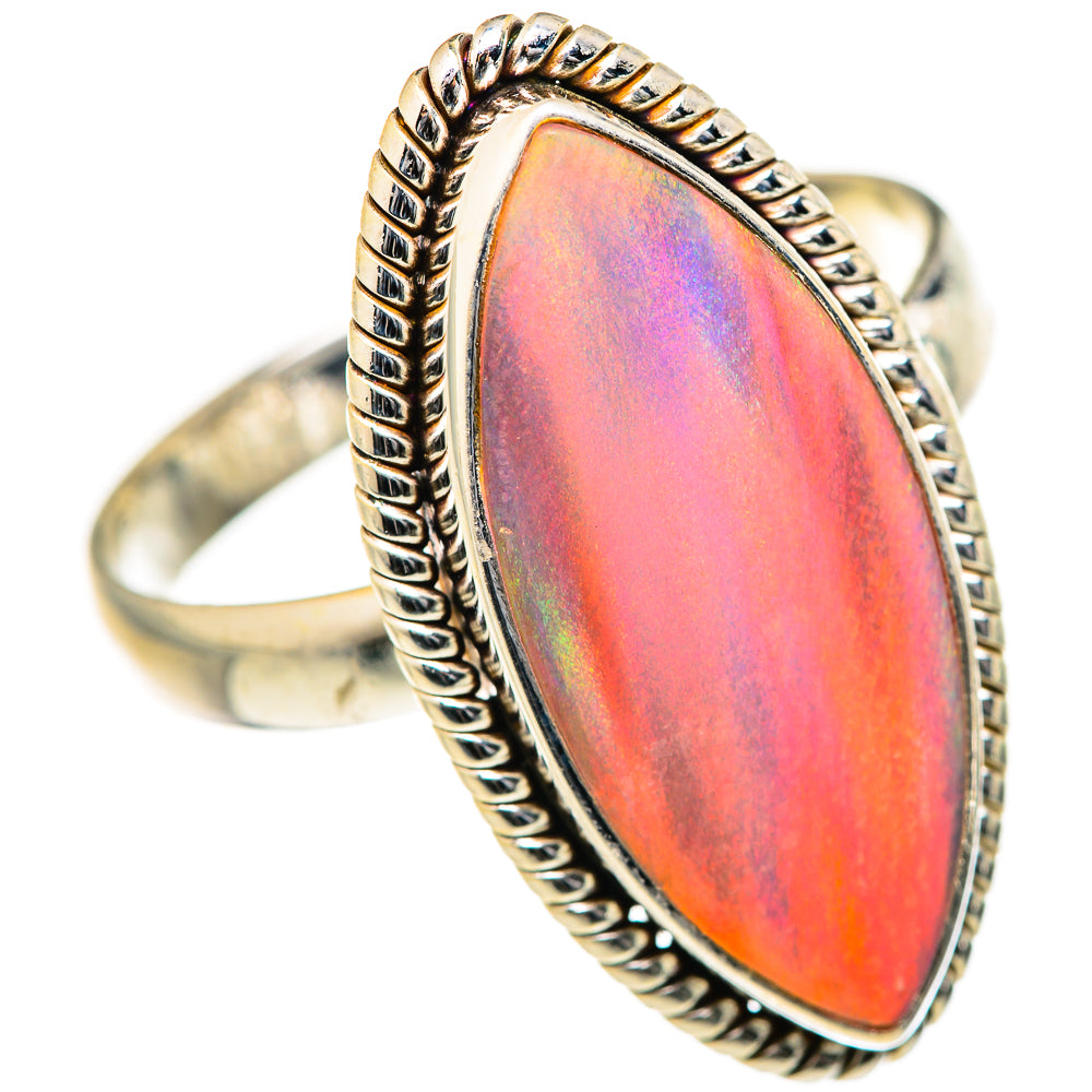 Aura Opal Rings handcrafted by Ana Silver Co - RING127623 - Photo 2
