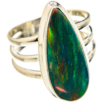 Aura Opal Rings handcrafted by Ana Silver Co - RING127624 - Photo 2