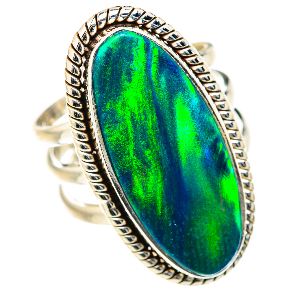 Aura Opal Rings handcrafted by Ana Silver Co - RING127626 - Photo 2