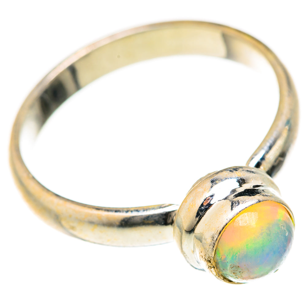 Ethiopian Opal Rings handcrafted by Ana Silver Co - RING127627 - Photo 2