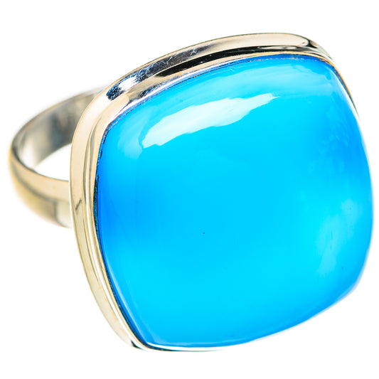 Chalcedony Rings handcrafted by Ana Silver Co - RING127631 - Photo 2