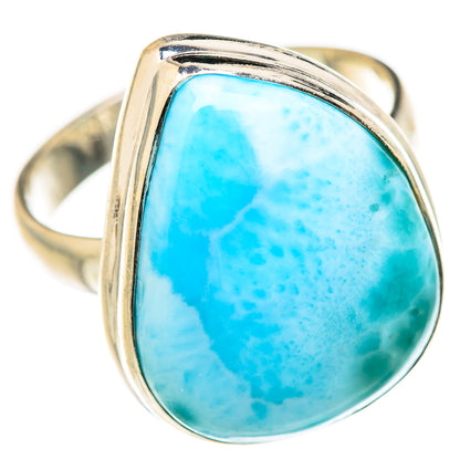 Larimar Rings handcrafted by Ana Silver Co - RING127632 - Photo 2