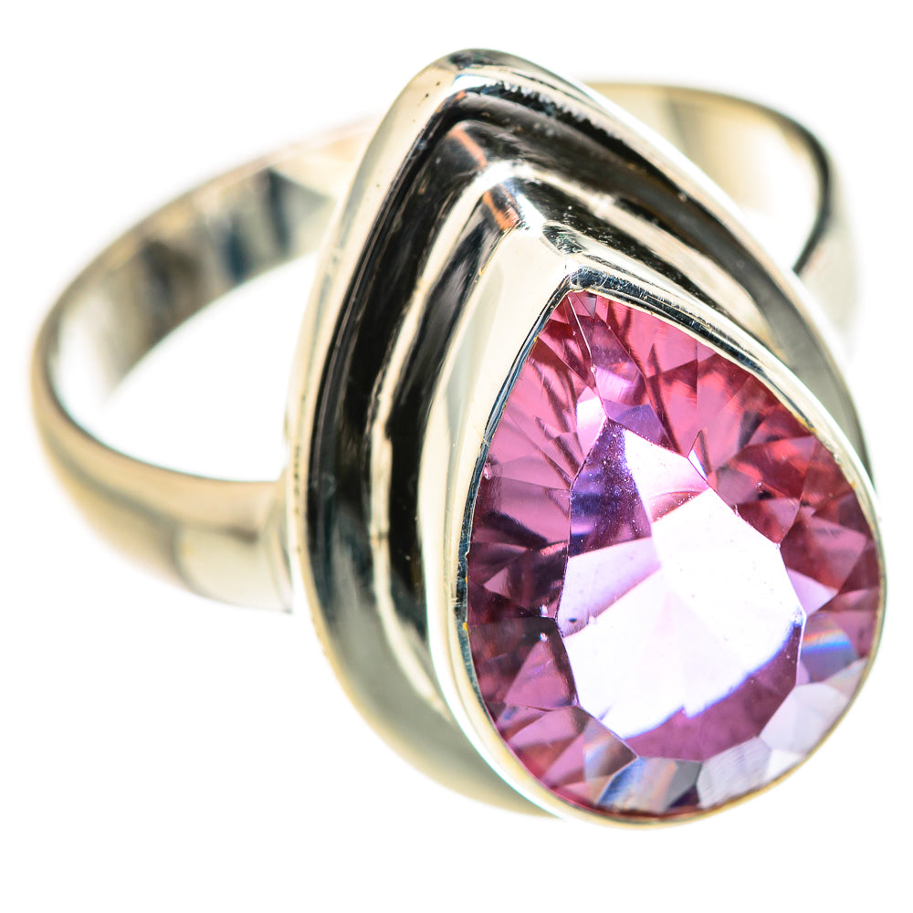 Color Change Alexandrite  (Lab.) Rings handcrafted by Ana Silver Co - RING127643 - Photo 2