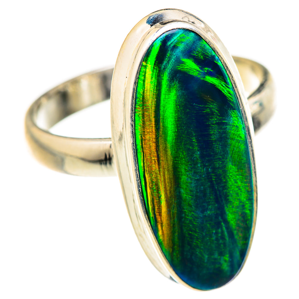 Aura Opal Rings handcrafted by Ana Silver Co - RING127648 - Photo 2