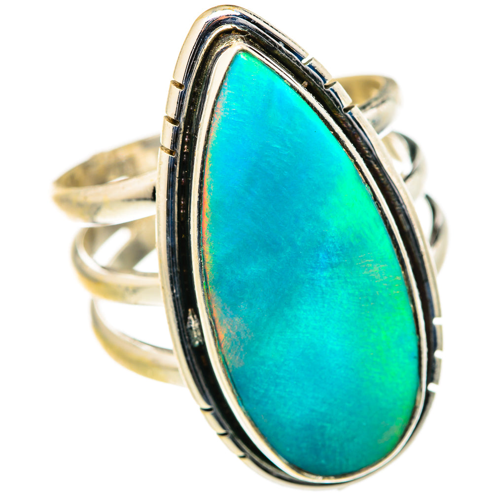 Aura Opal Rings handcrafted by Ana Silver Co - RING127650 - Photo 2