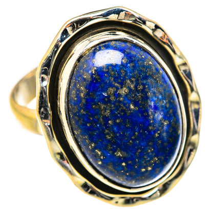 Lapis Lazuli Rings handcrafted by Ana Silver Co - RING127655 - Photo 2