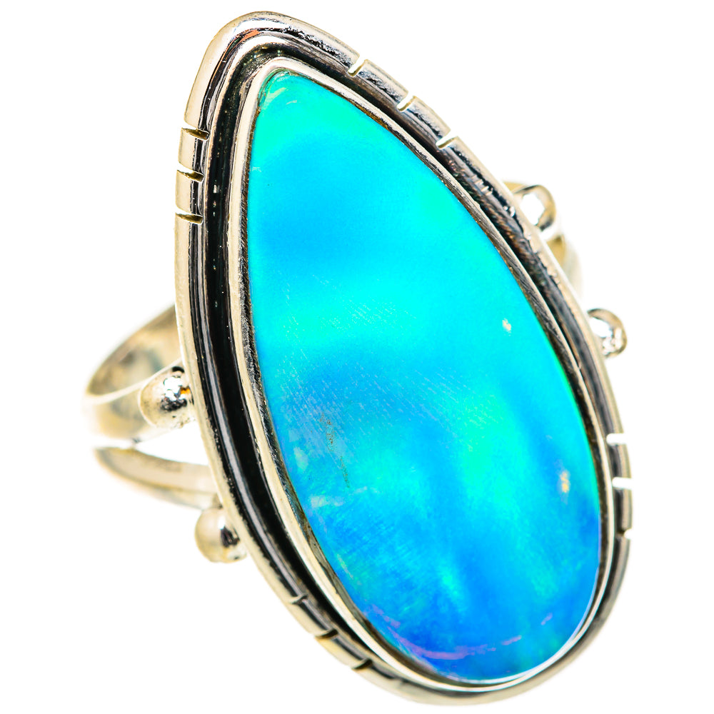 Aura Opal Rings handcrafted by Ana Silver Co - RING127669 - Photo 2