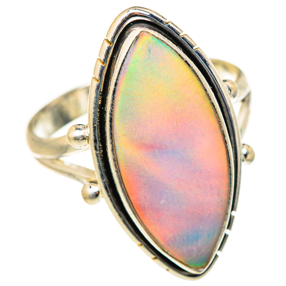 Aura Opal Rings handcrafted by Ana Silver Co - RING127671 - Photo 2
