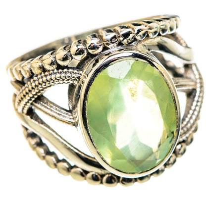 Prehnite Rings handcrafted by Ana Silver Co - RING127688 - Photo 2