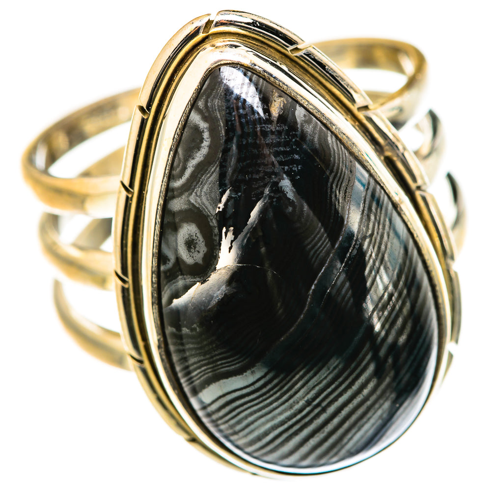 Psilomelane Rings handcrafted by Ana Silver Co - RING127693 - Photo 2