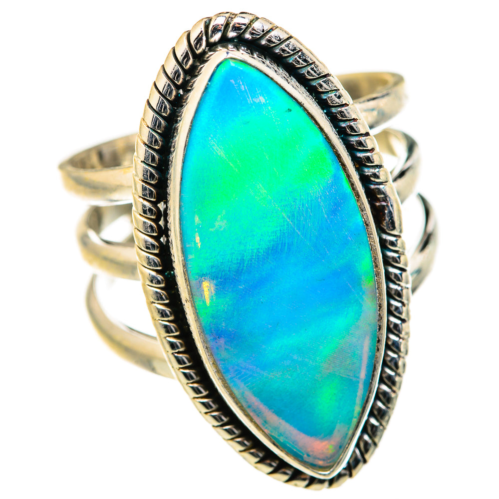 Aura Opal Rings handcrafted by Ana Silver Co - RING127695 - Photo 2