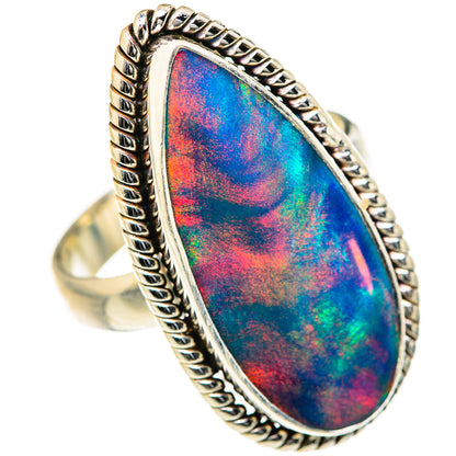 Aura Opal Rings handcrafted by Ana Silver Co - RING127696 - Photo 2