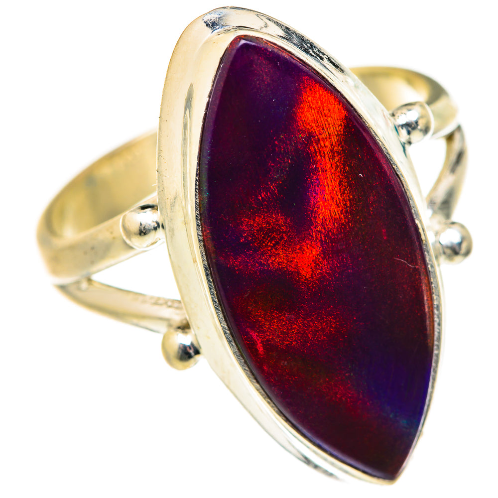 Aura Opal Rings handcrafted by Ana Silver Co - RING127702 - Photo 2