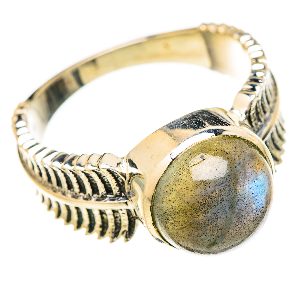 Labradorite Rings handcrafted by Ana Silver Co - RING127707 - Photo 2