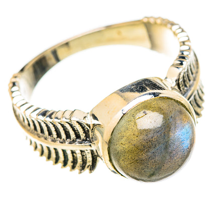 Labradorite Rings handcrafted by Ana Silver Co - RING127707 - Photo 2
