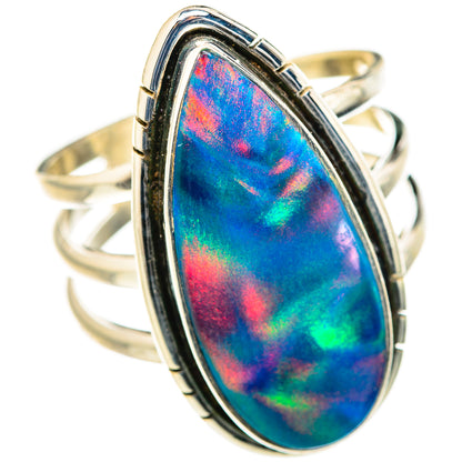 Aura Opal Rings handcrafted by Ana Silver Co - RING127718 - Photo 2