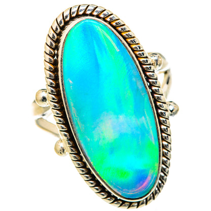 Aura Opal Rings handcrafted by Ana Silver Co - RING127723 - Photo 2