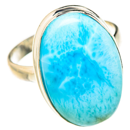 Larimar Rings handcrafted by Ana Silver Co - RING127728 - Photo 2