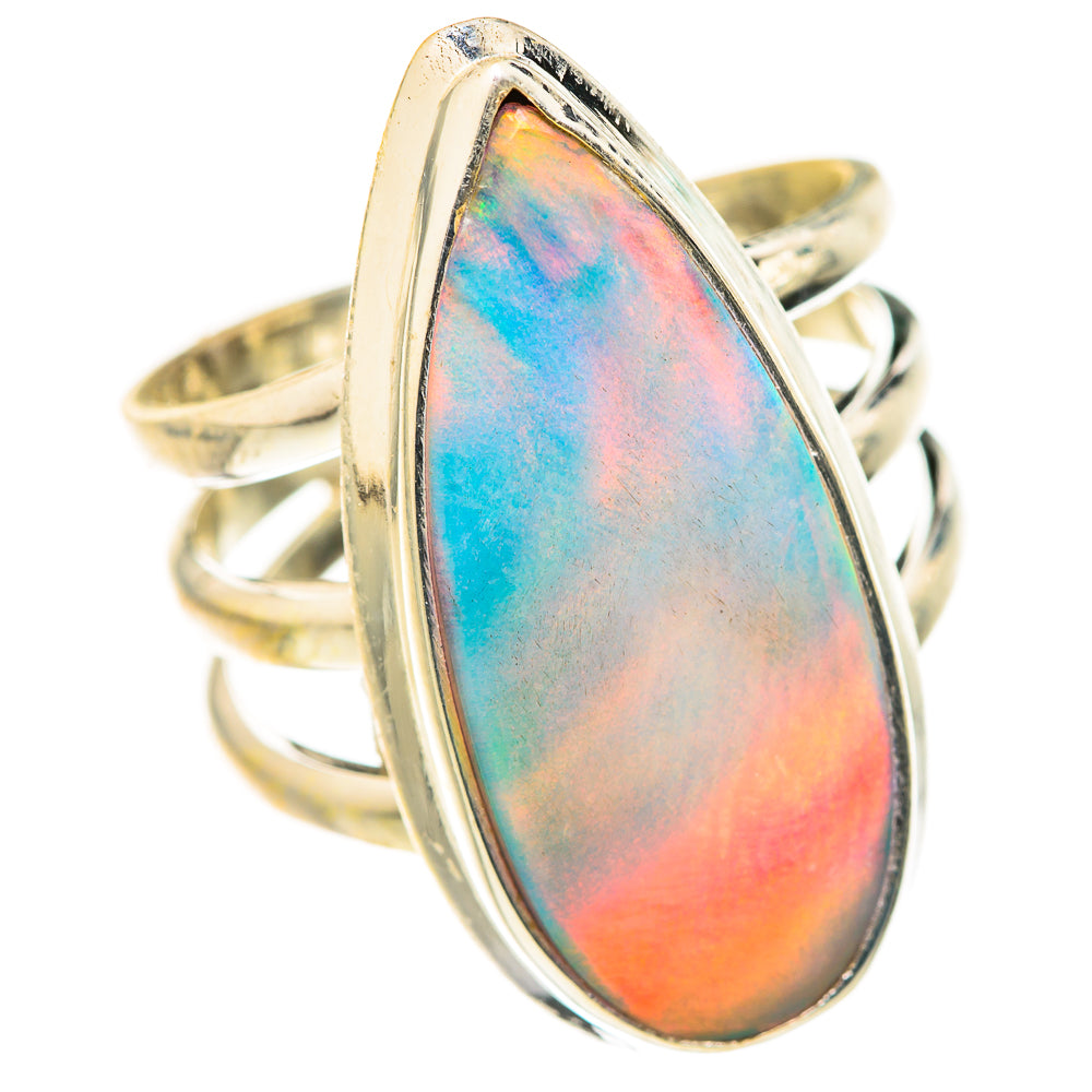 Aura Opal Rings handcrafted by Ana Silver Co - RING127737 - Photo 2