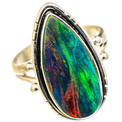 Aura Opal Rings handcrafted by Ana Silver Co - RING127743 - Photo 2
