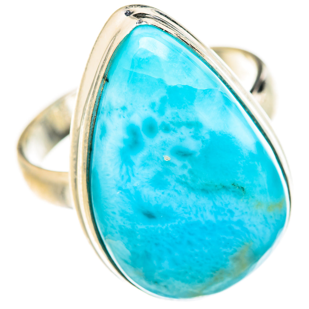 Larimar Rings handcrafted by Ana Silver Co - RING127748 - Photo 2
