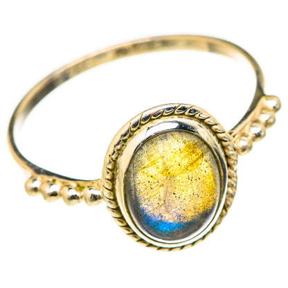 Labradorite Rings handcrafted by Ana Silver Co - RING127749 - Photo 2
