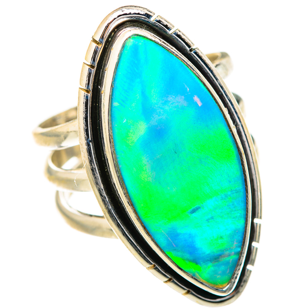 Aura Opal Rings handcrafted by Ana Silver Co - RING127757 - Photo 2