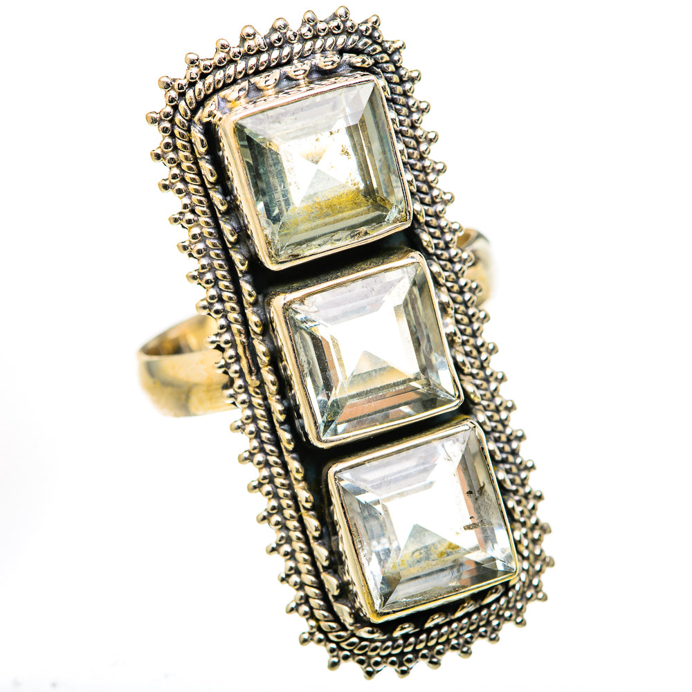 White Quartz Rings handcrafted by Ana Silver Co - RING127768 - Photo 2