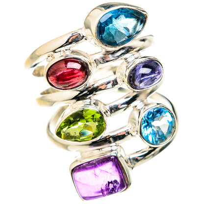 Amethyst Rings handcrafted by Ana Silver Co - RING127771 - Photo 2