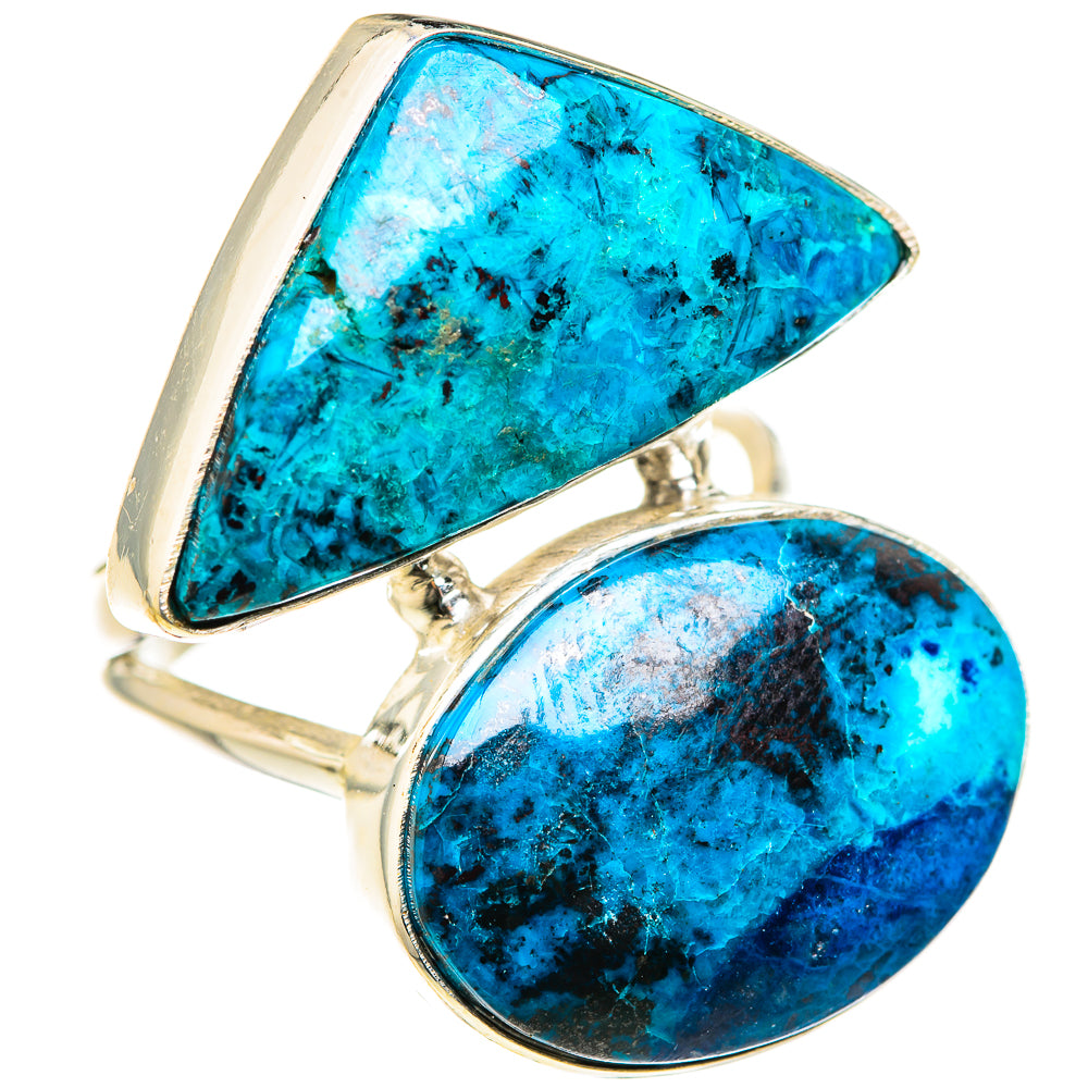 Shattuckite Rings handcrafted by Ana Silver Co - RING127775 - Photo 2