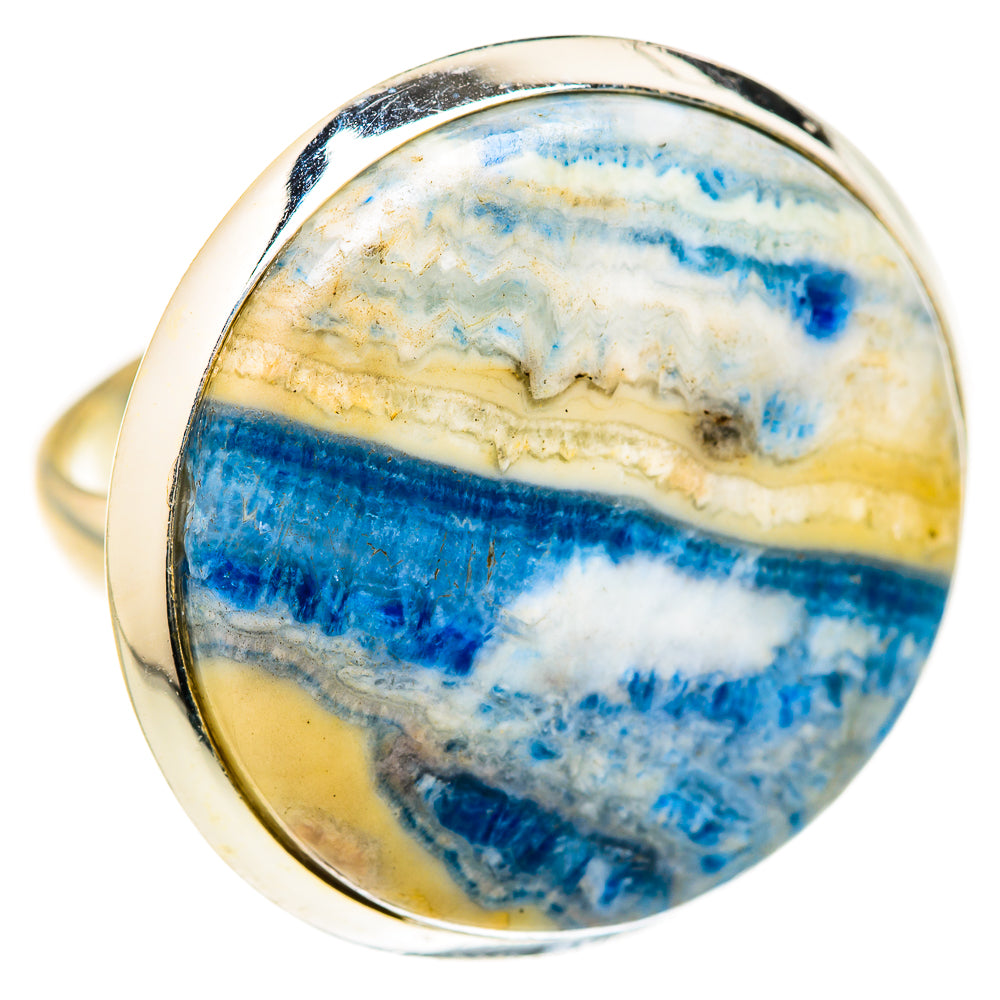 Blue Scheelite Rings handcrafted by Ana Silver Co - RING127777 - Photo 2