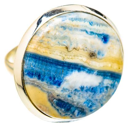 Blue Scheelite Rings handcrafted by Ana Silver Co - RING127777 - Photo 2