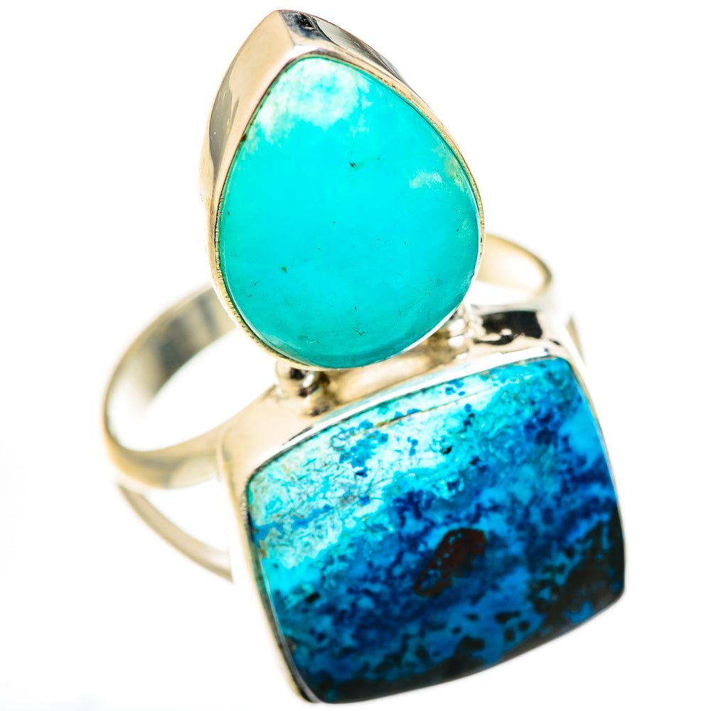 Shattuckite Rings handcrafted by Ana Silver Co - RING127779 - Photo 2