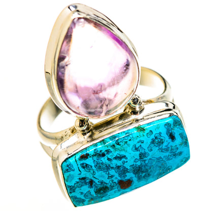 Shattuckite Rings handcrafted by Ana Silver Co - RING127796 - Photo 2