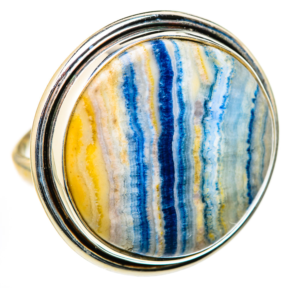 Blue Scheelite Rings handcrafted by Ana Silver Co - RING127800 - Photo 2