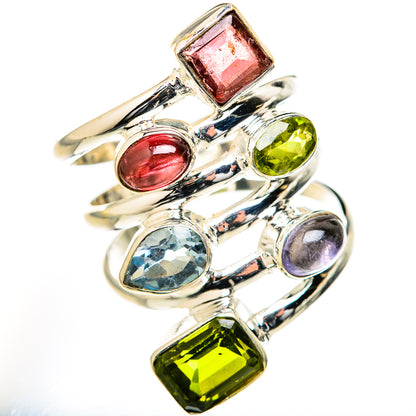 Garnet Rings handcrafted by Ana Silver Co - RING127802 - Photo 2