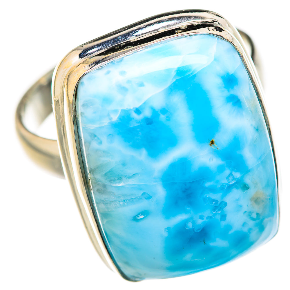 Larimar Rings handcrafted by Ana Silver Co - RING127810 - Photo 2