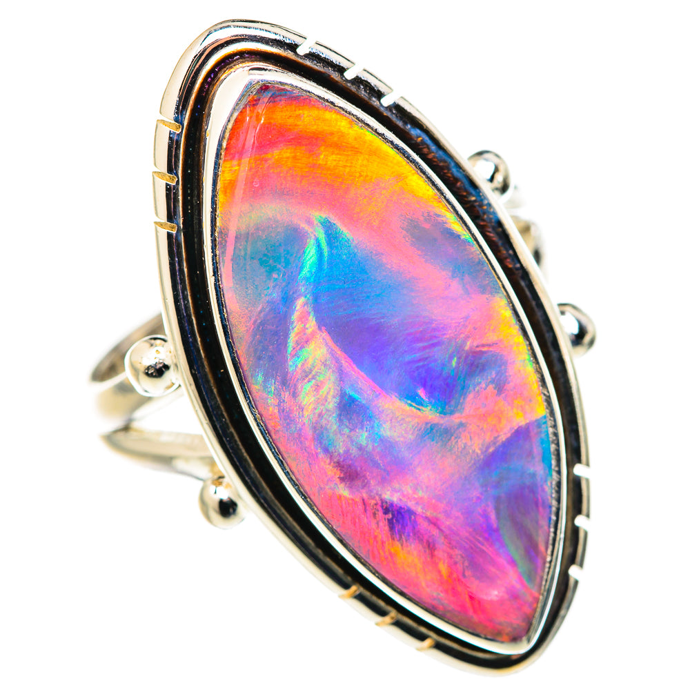Aura Opal Rings handcrafted by Ana Silver Co - RING127831 - Photo 2
