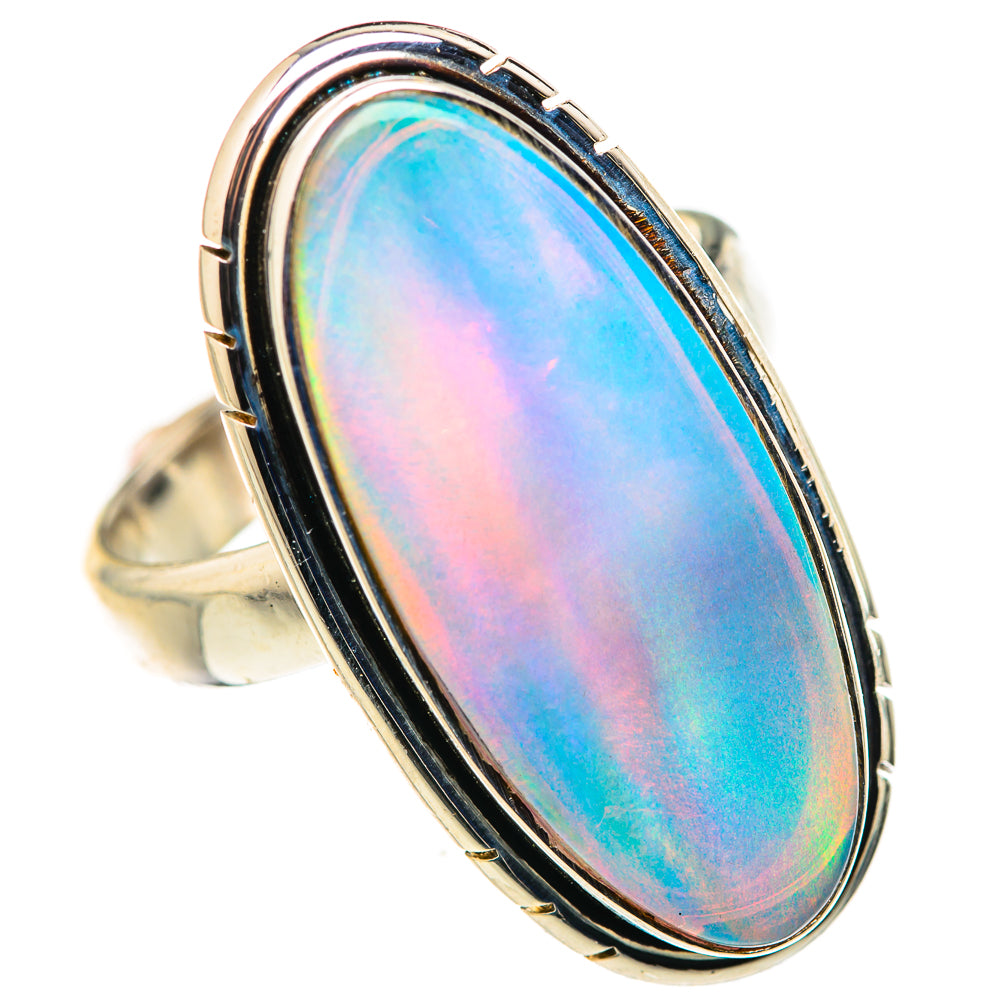 Aura Opal Rings handcrafted by Ana Silver Co - RING127832 - Photo 2