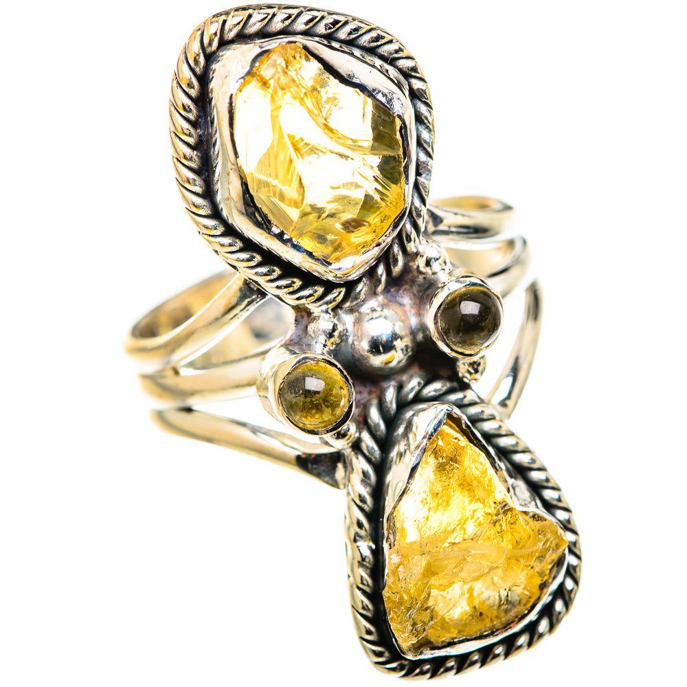 Citrine Rings handcrafted by Ana Silver Co - RING127847 - Photo 2