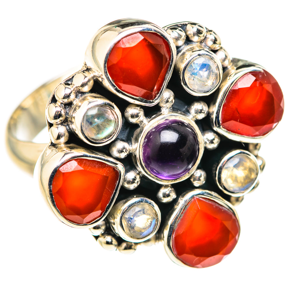 Carnelian Rings handcrafted by Ana Silver Co - RING127848 - Photo 2