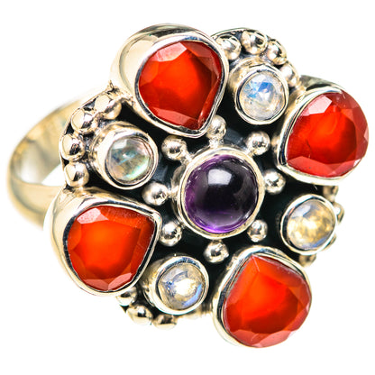 Carnelian Rings handcrafted by Ana Silver Co - RING127848 - Photo 2