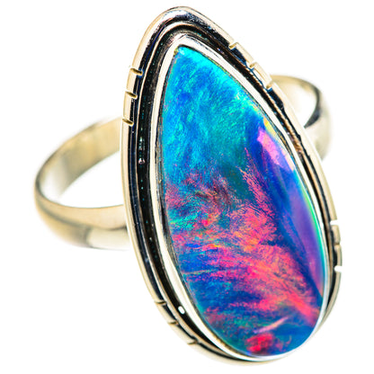 Aura Opal Rings handcrafted by Ana Silver Co - RING127859 - Photo 2