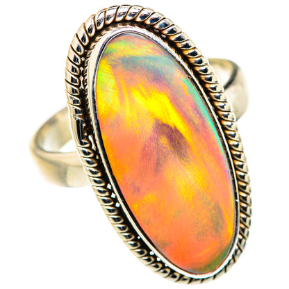 Aura Opal Rings handcrafted by Ana Silver Co - RING127860 - Photo 2