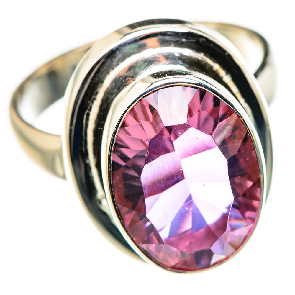 Color Change Alexandrite (Lab.) Rings handcrafted by Ana Silver Co - RING127876 - Photo 2