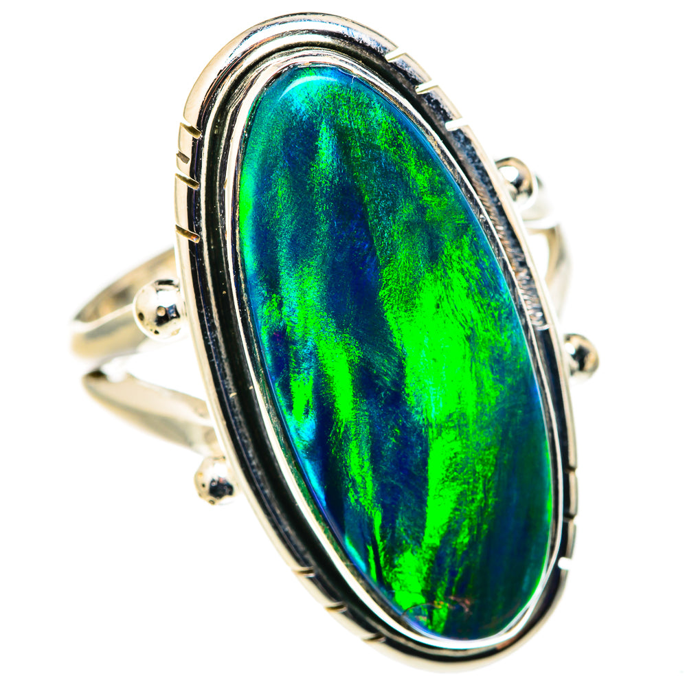 Aura Opal Rings handcrafted by Ana Silver Co - RING127882 - Photo 2