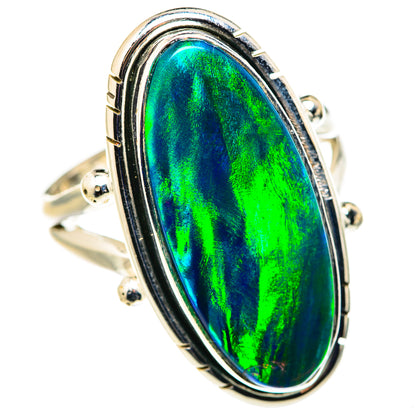 Aura Opal Rings handcrafted by Ana Silver Co - RING127882 - Photo 2